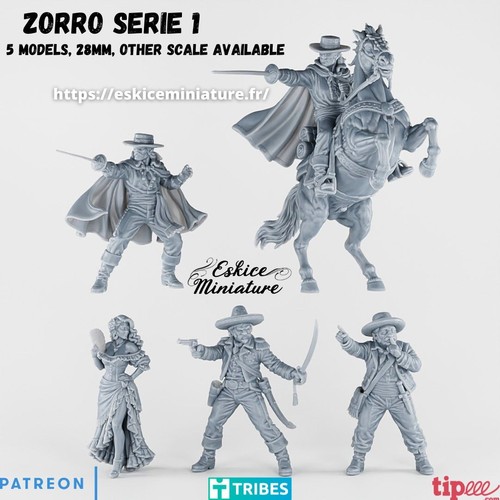 Wild west zorro - 1:72,