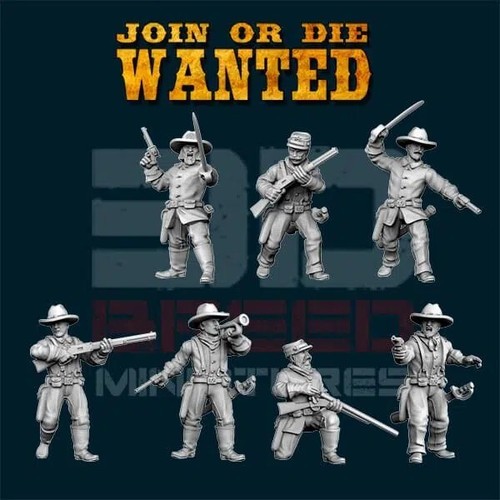 7th cavalry gang 28mm or - gang,